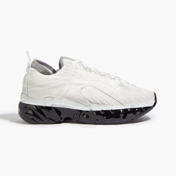 Acne Studios Distressed Suede Sneakers